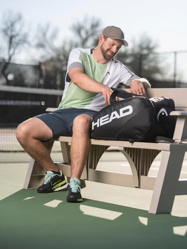 Vista 6 de HEAD Pro Pickleball Bag Negro/Blanco
