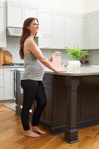 Vista 5 de No Nonsense Leggings de mezclilla sintética de maternidad Expantech para mujer