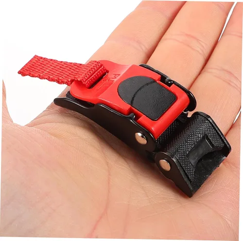 Vista 7 de Garneck 2 hebillas de liberación rápida para casco, correa de barbilla, hebillas de clip duraderas, fácil instalación, compatible con varios cascos