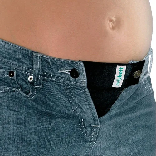 Vista 2 de Love Your Bump /Fertile Mind - Combo de cinturón para el vientre, la solución definitiva para ropa de maternidad