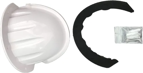 Vista 5 de Universal Sun Rain Shade Cámara Cubierta Escudo para Nest/Anillo/Arlo/Dome/Bullet Cámara Exterior - Blanco