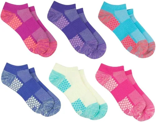 Vista 2 de Hanes Calcetines de compresión para mujer paquete de 6 pares
