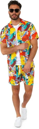 Vista 63 de Opposuits Traje de baño combinado de verano - Conjunto de dos piezas a juego para hombre - Ropa de natación de playa