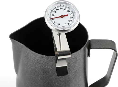 Vista 3 de Termómetro de aceite para freír con clip, termómetro de caramelo para hacer dulces, termómetro de cocina de acero inoxidable para líquidos