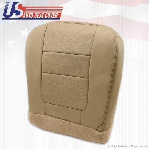 Vista 2 de 2001 para Ford F-250 F350 Lariat Driver Bottom Cubierta de asiento de cuero Pergamino TAN