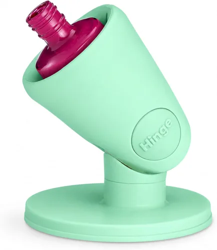 Vista 11 de tweexy Soporte para frasco de esmalte de uñas con bisagra Soporte antiderrame para esmalte de uñas, inclinado, succión IntelliStick Airlock
