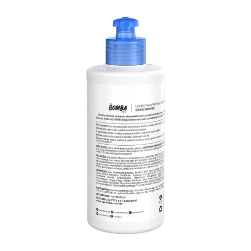 Vista 3 de Linha Tratamento (SOS Bomba de Vitaminas) Salon Line – Crema para Pentear Explosao De Forca 10.1 fl oz – Colección Tratamiento de Línea Salón