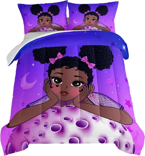Vista 18 de HOSIMA Juego de edredón de decoración gótica, patrón de calaveras de polilla de la muerte, juego de cama de Halloween tamaño Queen para decoración