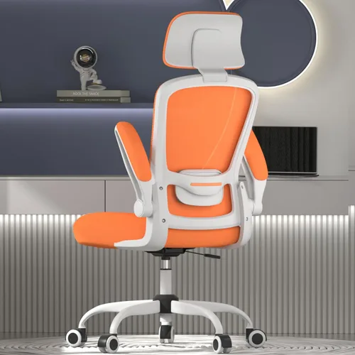 Vista 17 de Mimoglad Silla de Oficina, Silla de Escritorio Cómoda - Silla Ergonómica de Computadora de Respaldo Alto con Soporte Lumbar Ajustable