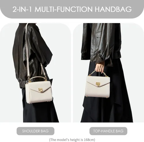 Vista 7 de VICTORIA HYDE Bolso cuadrado con asa superior para mujer Beigeeeee