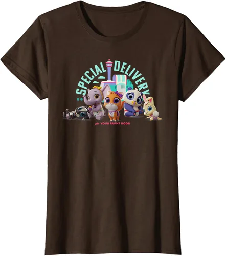 Vista 21 de Disney Camiseta de entrega especial Junior T.O.T.S, Negro, S