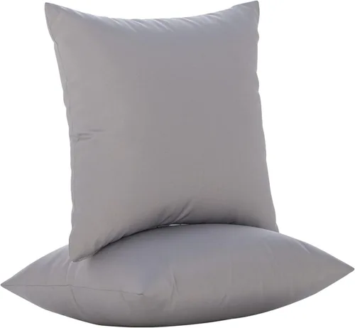 Vista 23 de JMGBird Almohadas impermeables para exteriores de 18 x 18 pulgadas para muebles de patio, cama, sofá y sofá Almohadas de exterior con inserto