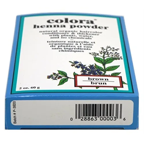 Vista 2 de Tinte en polvo para el cabello, marrón, 2 onzas (paquete de 3)