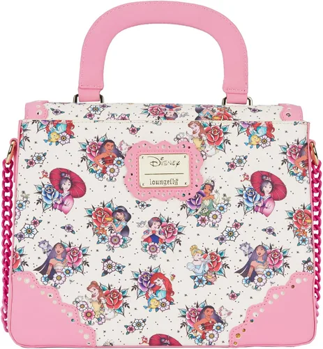 Vista 3 de Loungefly Disney Princess Tattoo AOP - Bolso cruzado