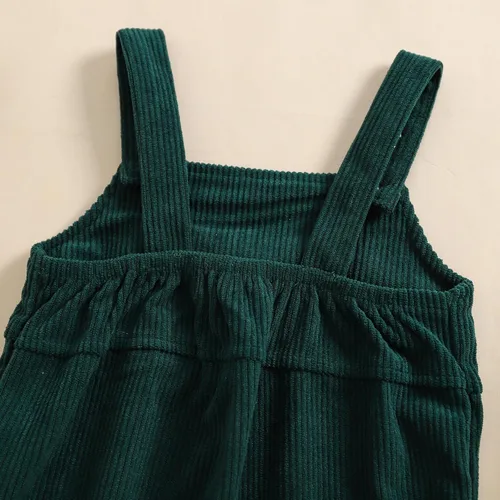 Vista 5 de ZAXARRA Overol para bebé con tirantes y tirantes para bebé, mameluco para niño pequeño