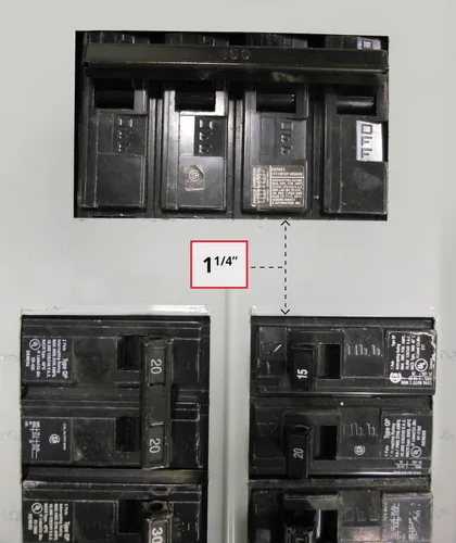 Vista 4 de ITE-200A kit de dispositivo cortacorriente para generadores Gould, ITE, Murray, Siemens o Thomas & Betts, de paneles de 150 A o 200 A