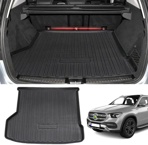 Vista 33 de Powerty - Alfombrilla de maletero para Buick Encore 2013-2022/Chevrolet Trax 2014-2023, accesorios, alfombrillas de carga TPO, forro de carga