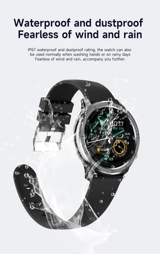Vista 7 de AOLON Reloj inteligente para hombres y mujeres (respuesta/hacer llamadas), pantalla IPS HD de 1.46 pulgadas, rastreador de fitness, más de 100 modos
