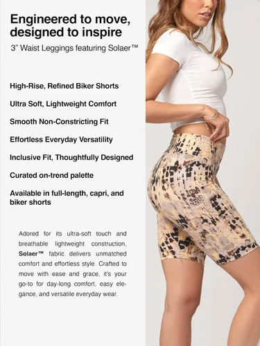 Vista 313 de Conceited - Leggings para mujer, longitud completa, ciclismo y capri, talla regular y extragrande