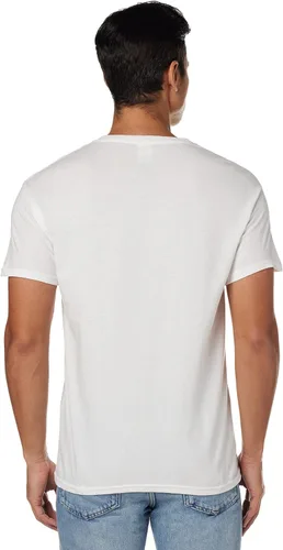 Vista 4 de Hanes Essentials Paquete de camisetas para hombre, camisetas de algodón con cuello redondo, 4 o 6
