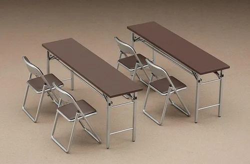 Vista 5 de Hasegawa FA02 Figura 1/12 Serie de accesorios para club de escritorio y silla modelo de plástico