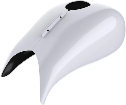 Vista 122 de Cubierta de tanque de combustible estirada para motocicleta Harley, cubiertas de tanque de 1 galón, protectores de combustible. Compatible