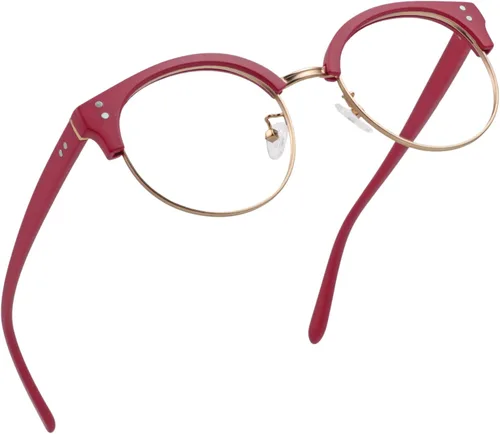 Vista 9 de Lentes de bloqueo de luz azul, antifatiga ocular, gafas de TV para mujer, antirreflejos