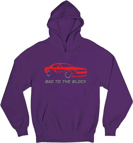 Vista 54 de Bad To The Block - Sudaderas con capucha y cuello redondo para hombre