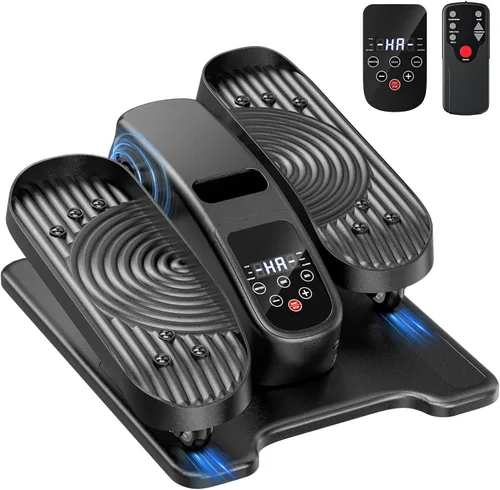 Vista 9 de Under Desk Elliptical Machine for Senior Mini Elliptical Leg Exerciser with Remote Quiet Portable Electric Seated Foot Pedal Exerciser for Home