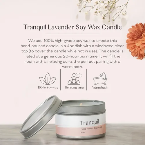 Vista 4 de Dear Ava Regalos de spa para mujeres – Cuidado personal orgánico de lujo anti estrés relajante baño y cuerpo Kit de cesta para ella con tarjeta