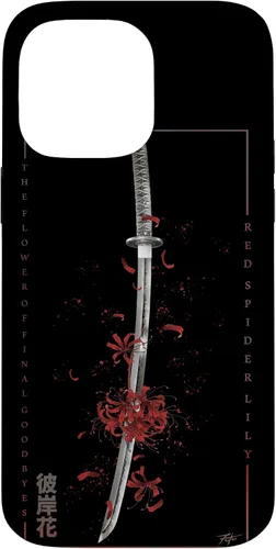 Vista 21 de Higanbana o Spider Lily con anime Samurai Sword - Carcasa estética para iPhone 17