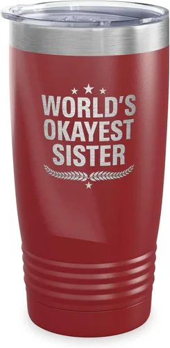 Vista 101 de World's Okayest Accountant - Vaso de contable, regalo para compañeros de trabajo, regalo para miembros de la familia, regalos de Navidad, tazas