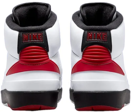 Vista 5 de Air Jordan 2 Chicago, BlancoRojoNegro (WHITEVARSITY RED-BLACK)