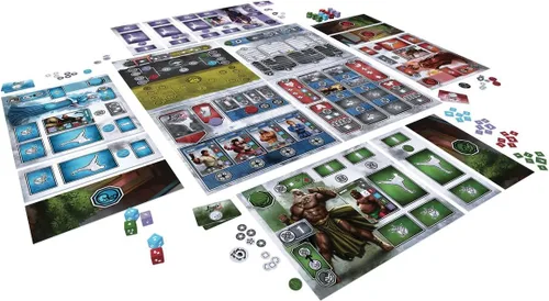 Vista 2 de CMON Juego de mesa de estrategia Dojo Kun
