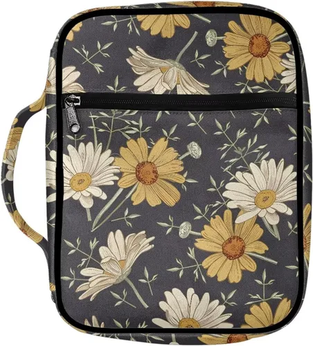 Vista 23 de Funda para la Biblia de Béisbol con Impresión de Agua y Fuego para Niños, Fundas Ligeras para la Biblia, Bolso de Mano para Estudio de la Biblia