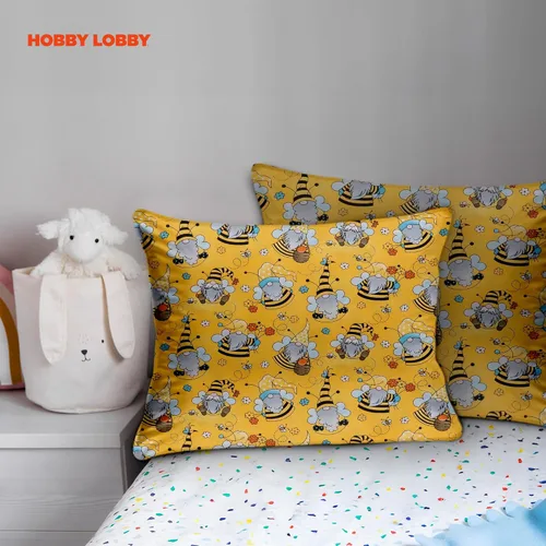 Vista 7 de Hobby Lobby Bee Gnomes - Tela de algodón calicó, 1 yarda Tela precortada para ropa, artículos para el hogar y accesorios