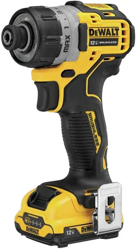 Vista 3 de DeWALT XTREME 12V MAX* Desarmador inalámbrico de 1/4 pulg., baterías de 2 Ah (DCF601F2)