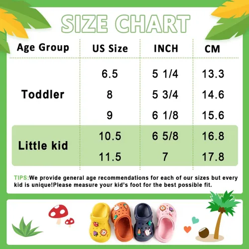 Vista 6 de Casazoe Zuecos de jardín para niños y niñas, sandalias de agua sin cordones, ligeras, para exteriores, verano, playa, piscina