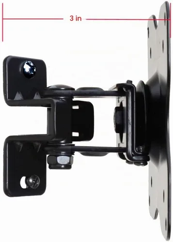 Vista 3 de VideoSecu ML411B Soporte de pared para TV LCD LED de 19 a 42 pulgadas (máx. 44 libras, VESA 100/75) negro 1FF