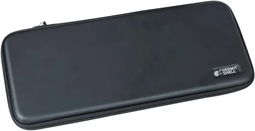 Vista 2 de Funda de viaje rígida Hermitshell EVA para teclado táctil inalámbrico Logitech K400 920-007119 Plus