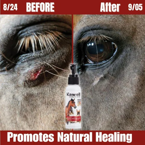 Vista 5 de Kawell USA Extracto de sangre de dragón en aerosol curativo natural para piel animal y cuidado de heridas, ungüento curativo y aerosol antiséptico
