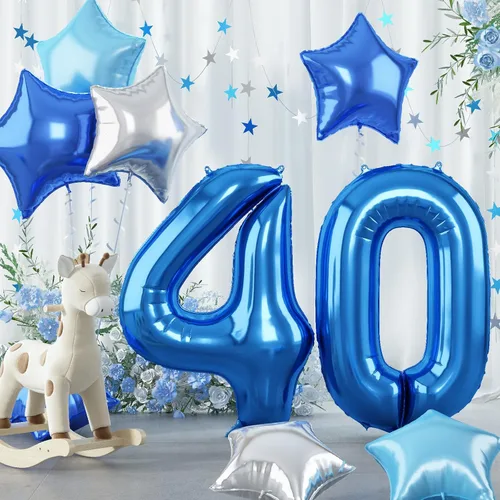 Vista 35 de Decoración de Globos Número 10 de 40 Pulgadas, Globos de Corazón Neutro de Papel de Aluminio Crema Retro Albaricoque Marrón con Globo de Helio