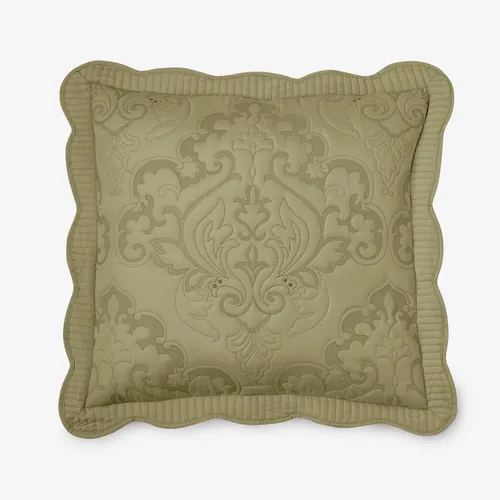 Vista 8 de BrylaneHome Amelia - Funda de almohada King, color rosa baya.
