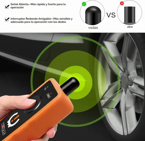 Vista 3 de VXDAS GL50448 Herramienta de reaprendizaje TPMS Compatible para GM Chevy Herramienta de activación de restablecimiento del sensor de presión