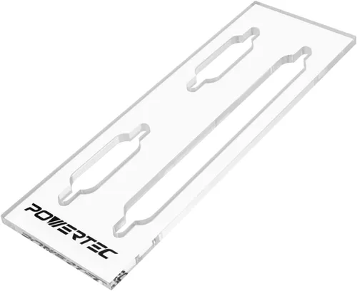 Vista 9 de POWERTEC 71869V Router Bits Kit de incrustaciones de latón macizo con plantilla de mariposa 7 en 1 pajarita decorativa