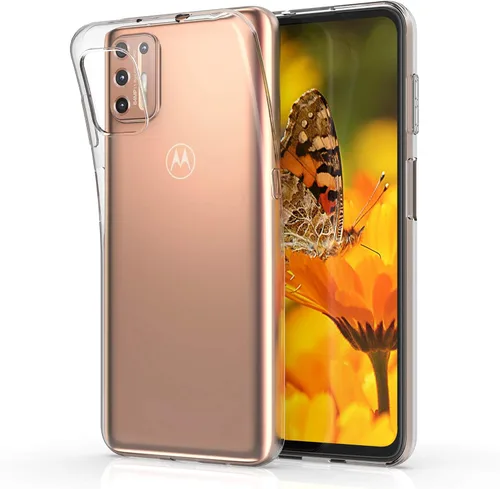 Vista 9 de kwmobile Funda compatible con Google Pixel 3a - Funda transparente suave delgada y flexible TPU Funda protectora para teléfono - Transparente