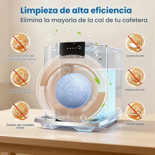 Vista 3 de CPLIKE 64308 Tabletas de limpieza para máquinas de café compatibles