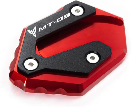 Vista 7 de Soporte de extensión lateral para motocicleta, placa de soporte ampliada para Yamaha Mt 09 MT-09 MT09 SP 2021 (color : titanio)