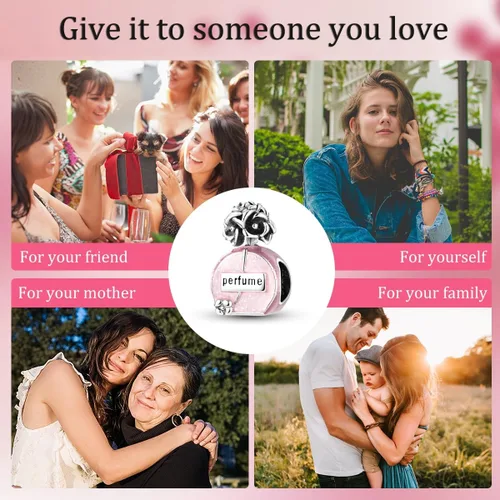 Vista 6 de MULA Dijes de plata de ley 925 para pulseras y collares, lindos gatos, perros, elefantes, animales, familia, colgantes, joyas, regalos para mujeres