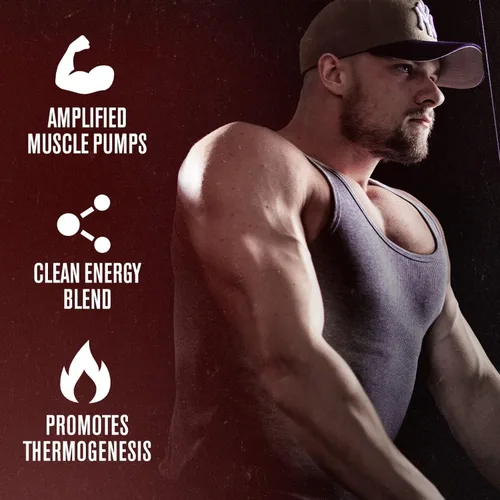 Vista 7 de Jacked Factory - Nitrosurge Shred, suplemento preentrenamiento - Potenciador de energía, aumento de fuerza, concentración, bombeo potente